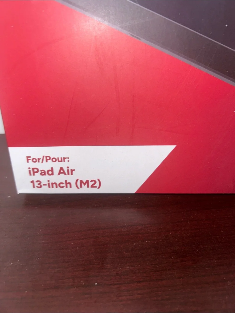 Glass Elite Protect Tempered Screen Protector for iPad Air 13-inch (M2) - Red